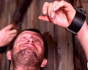 Jasmine Jae's hardcore prison spanking scene and interrogation