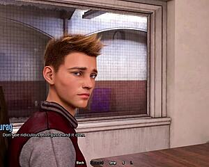 husband caught sneaking in wife's bathroom for hentai fun