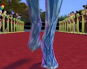 Dexter's X-Ray Glasses Reveal Naked Sims in the Game