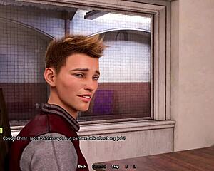 husband caught sneaking in wife's bathroom for hentai fun