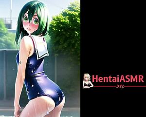 Froggy Anime Sluts Masturbate In Bikinis.