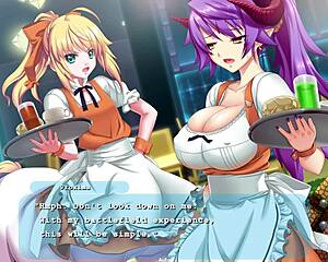 princess x fan disc ep20 at a cozy cafe meeting.