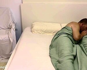 Real Amateur Couple Enjoys Steamy Morning Sex as Naughty Friend Watches Live