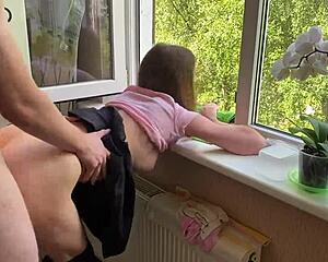 Rough Fucking In Intense Doggystyle And Riding Until Creampie