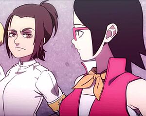 D Art twerking in hot anime hentai action! 🔥