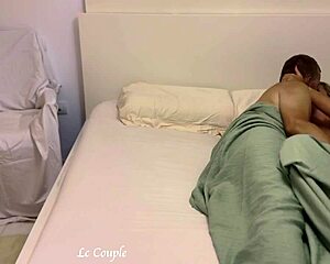 Real Amateur Couple Enjoys Steamy Morning Sex as Naughty Friend Watches Live