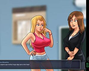 Summertime Saga Ep 60 - GOTTA HELP THIS HOTTIE in French Class!