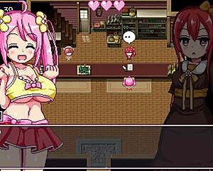 Noelle lyser i del 3 av detta pixel art hentai-spel
