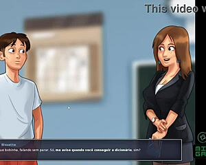 Summertime Saga Ep 60 - GOTTA HELP THIS HOTTIE in French Class!