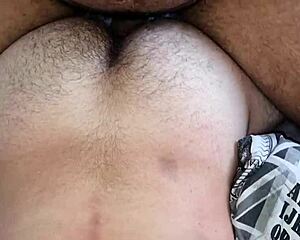 Gay guy moaning during intense activity