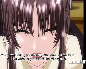 Titty fuck and anime sex in a hot Japanese Hentai porn video