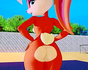 Koikatsu - Sexy Nezuko Twerks and Teases in Hot Hentai Clip