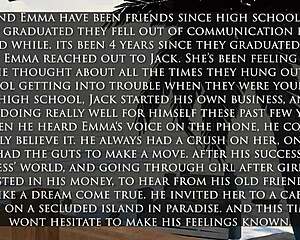 jack and emma get spanked in paradise