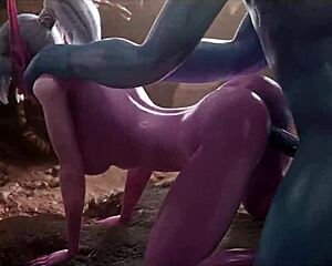 Nagoonimation Compilation - Best Blender Porn 6 With Wild 3D Cartoon Action!