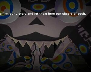 i'm watching magicami koihime muso collab featuring intense 3some cowgirl riding scenes with anime hentai characters