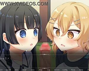 hey, wanna see the anime game with crossdressing and machine subtitles?