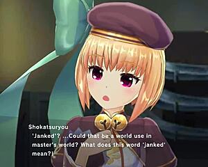 i'm watching magicami koihime muso collab featuring intense 3some cowgirl riding scenes with anime hentai characters