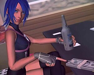 Just chilling with Kingdom Hearts in wild 3D hentai vibes