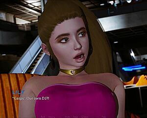 Curvy Anime Girl With Huge Tits In Eternum 210