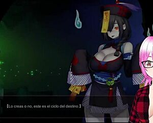 3D animated porn game with commented gameplay: Cai Yun the zombie