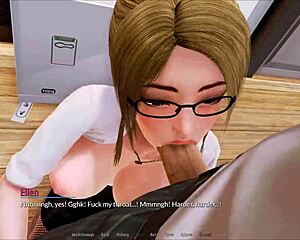 Harem Hotel 35: A walkthrough of the anime visual novel with PC gameplay