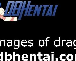 dragon ball hentai teases with wild monster encounters