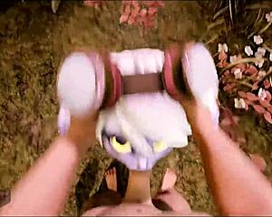 3D animated porn with yordles, HD anal sex and creampies