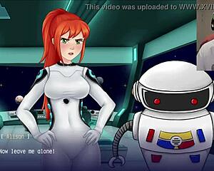 I was chosen to repopulate with these furry space paws in this uncensored hentai game