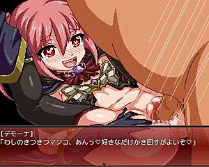 uhh, playing this hentai game with demona, the demon king's daughter, so crazyy!