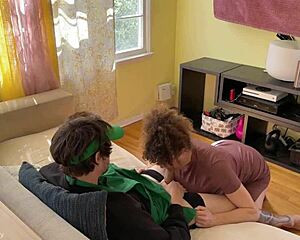 Stepmom grabs fast food guy while vlogging, unbelievable!