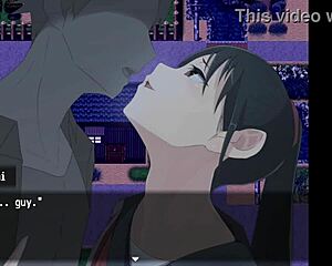 Nympho Village Part 3: Cumming On Blonde's Thighs In Public 😏