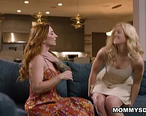 wow, cute blonde teen river lynn bangs stepmom sophia locke so hot 😍