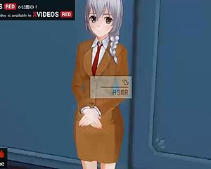 uncensored anime tessa handjob with creampie