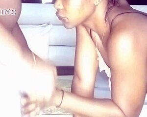 Shes A Great Cock Sucker With Fucking Licking And Sucking First Time Amateurs On Bed!