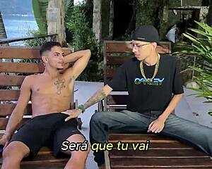 Diep neuken van ondeugende Paulista's kont