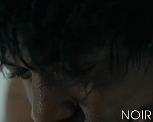 Curly Jordan Jameson Worships Huge Cock