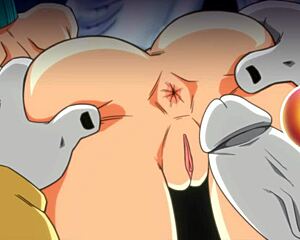 Bulma Adventure 4 shows sexy milf Bulma in gangbang at Dr. Gero's lab.