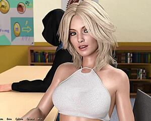 Being a DIK 07 - Meeting a Hot Rich Girl with Curvy Mature 3D Anime Charm.