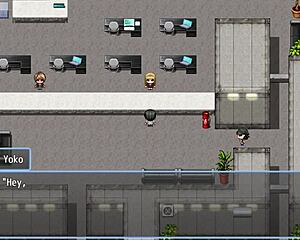 Nympho Village Part 3: Cumming On Blonde's Thighs In Public 😏