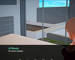 Family role play with small boobed MILF