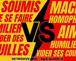 A French hetro macho and gay submissive team up