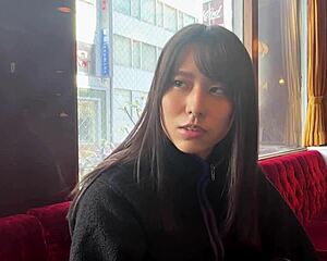 Young runaway babe rides and cums with natural tits