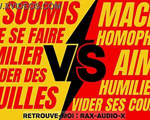 A French hetro macho and gay submissive team up