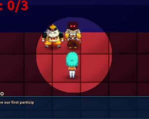 Bulma Adventure 4 shows sexy milf Bulma in gangbang at Dr. Gero's lab.