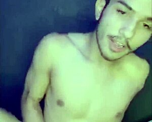 Gay Solo Handjob Leads to Intense Cumshot