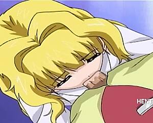 career counselling with hentai teacher got wild with big tits