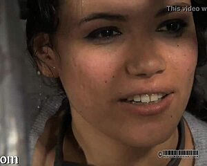 Why Is This Babe Getting Such a Harsh A-Hole Whipping in the USA?!