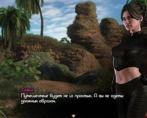 Treasure of Nadia feels three pussies with one cock