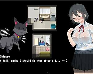 Magical Girl's Big Tits Tease in Hentai Blowjob Game?