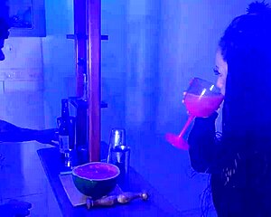 Mamei Enjoys The Tasty Bartender Hisak At The Bar